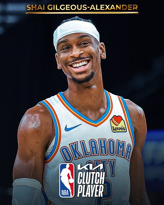 球速体育-NBA官方：亚历山大当选年度最佳关键球员 多项关键数据联盟第一
